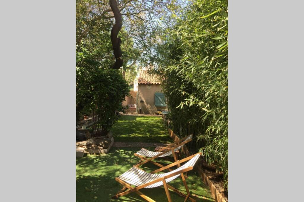 La Cassirene - Maisonnette Centre Cassis - Jardin Exterior foto